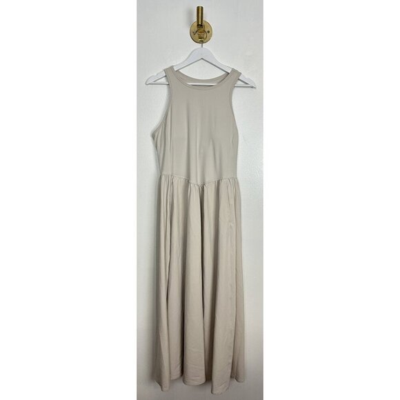 Zella White Sleeveless Maxi Dress - Picture 5 of 15